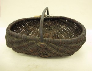 Traveller basket at the Highland Folk Museum